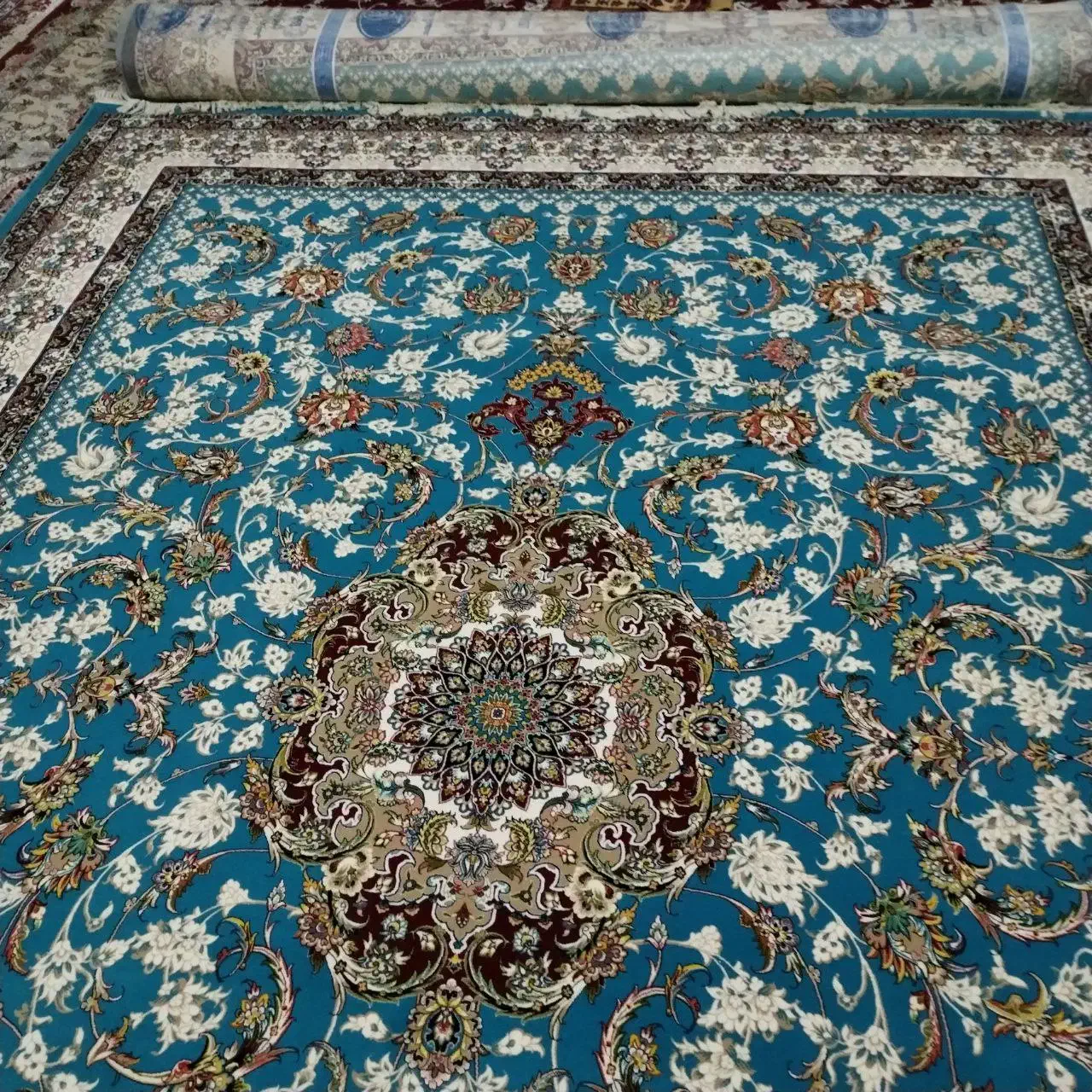 فرش مشهد 1000 شانه نو 2 عدد|فرش|خواف, |دیوار