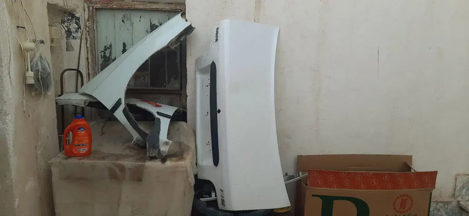 سپر 206 چراغ پارس و405 تیو فایو گلگیر وصندق پراید|قطعات یدکی و لوازم جانبی|بجنورد, |دیوار