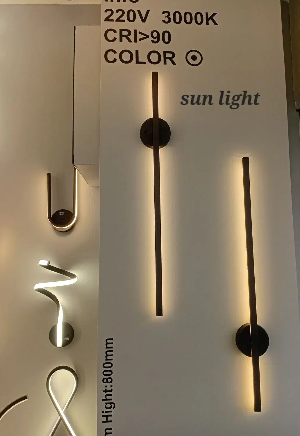 لوستر مدرن/دیوارکوب/لاین نوری|لوستر و چراغ آویز|اندیشه, اندیشه فاز ۱|دیوار