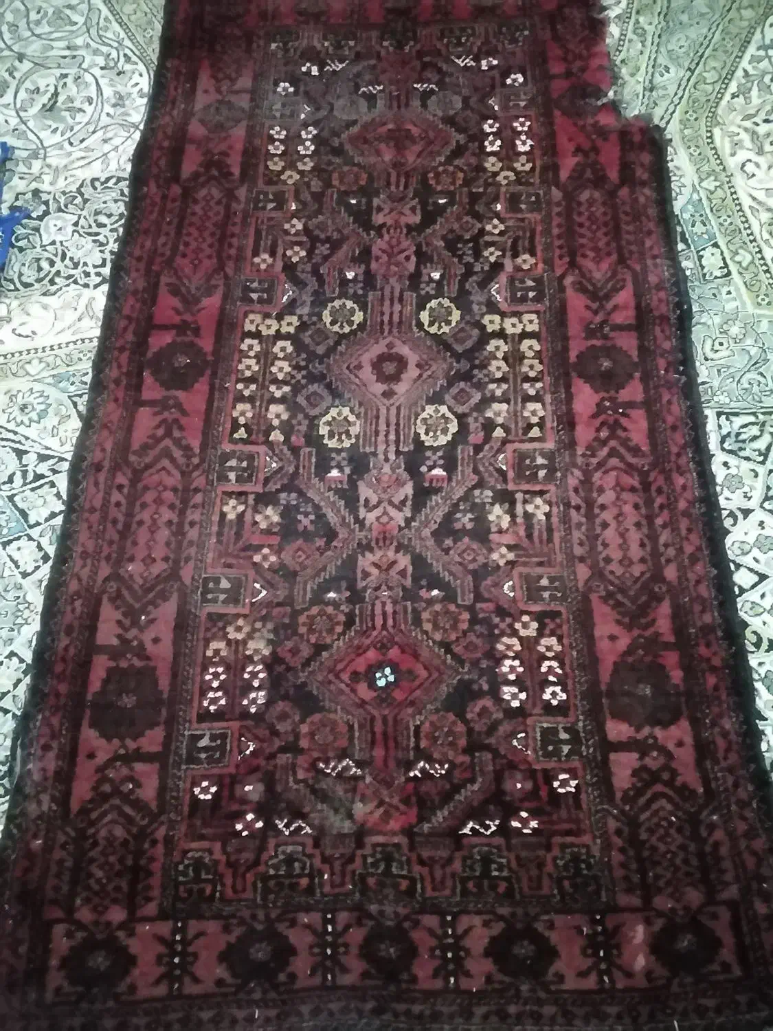 فرش دست بافت|فرش|اصفهان, ارزنان|دیوار