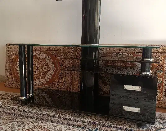 زیرتلویزیون شیشه ای|میز تلویزیون|کرمانشاه, |دیوار