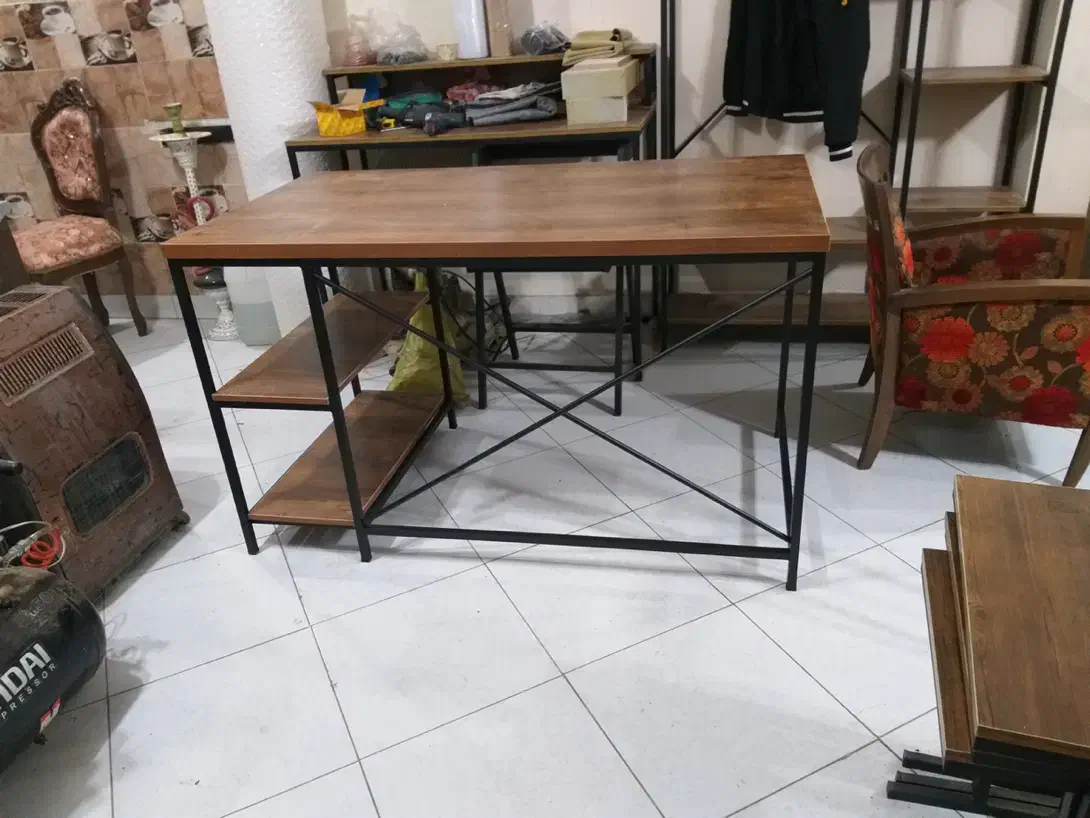 میز تحریر کامپیوتر چوب و فلز (فروشگاه قبادی)|میز تحریر و کامپیوتر|تهران, یافت آباد جنوبی|دیوار