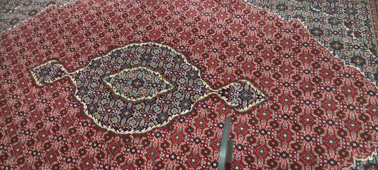 فرش ۱۲ متری سالم ریز ماهی|فرش|هرسین, |دیوار