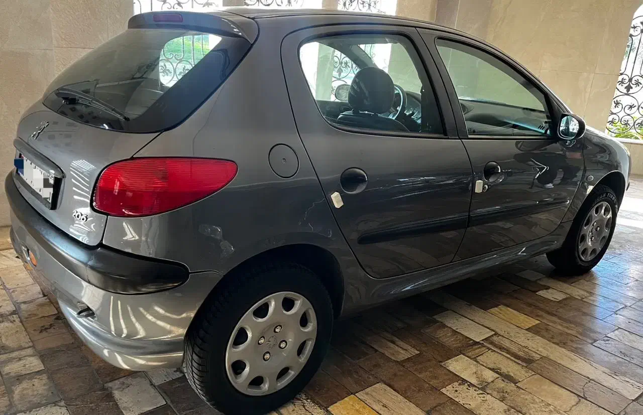 206 تیپ ۲ مدل۸۹|خودرو سواری و وانت|نور, |دیوار