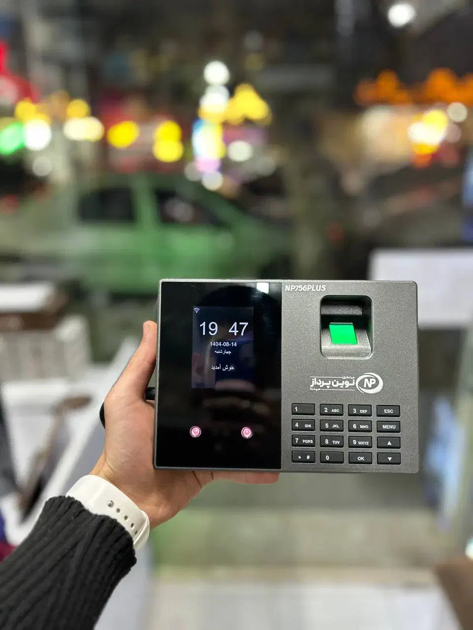 دستگاه حضور غیاب چهره کف دست اثرانگشت استثنایی|مودم و تجهیزات شبکه|مشهد, یاس|دیوار