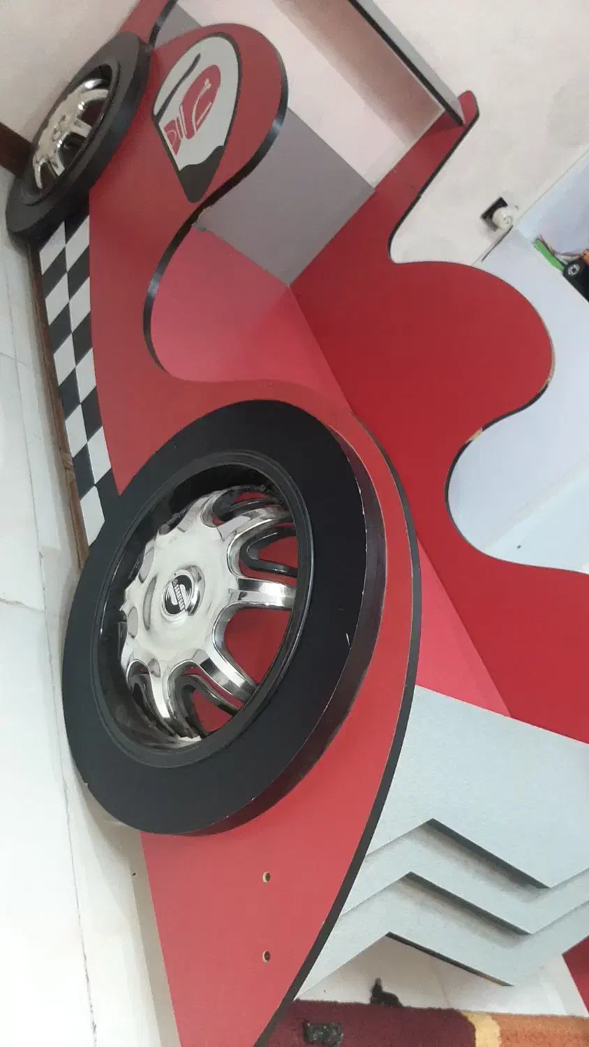 تخت و کمد ماشینی کودک و نوجوان|تخت و سرویس خواب|مشهد, ایثار|دیوار