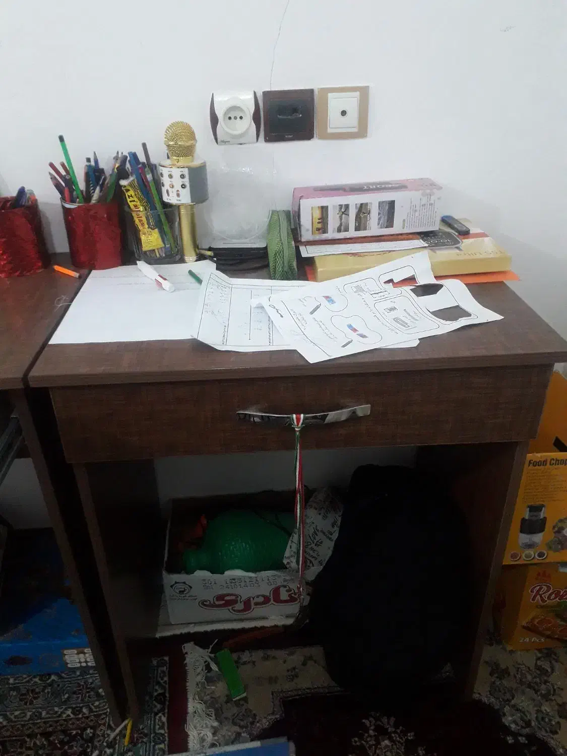 ۲ عدد میز تحریر ام دی اف ترک.سفارشی|میز تحریر و کامپیوتر|سنندج, |دیوار