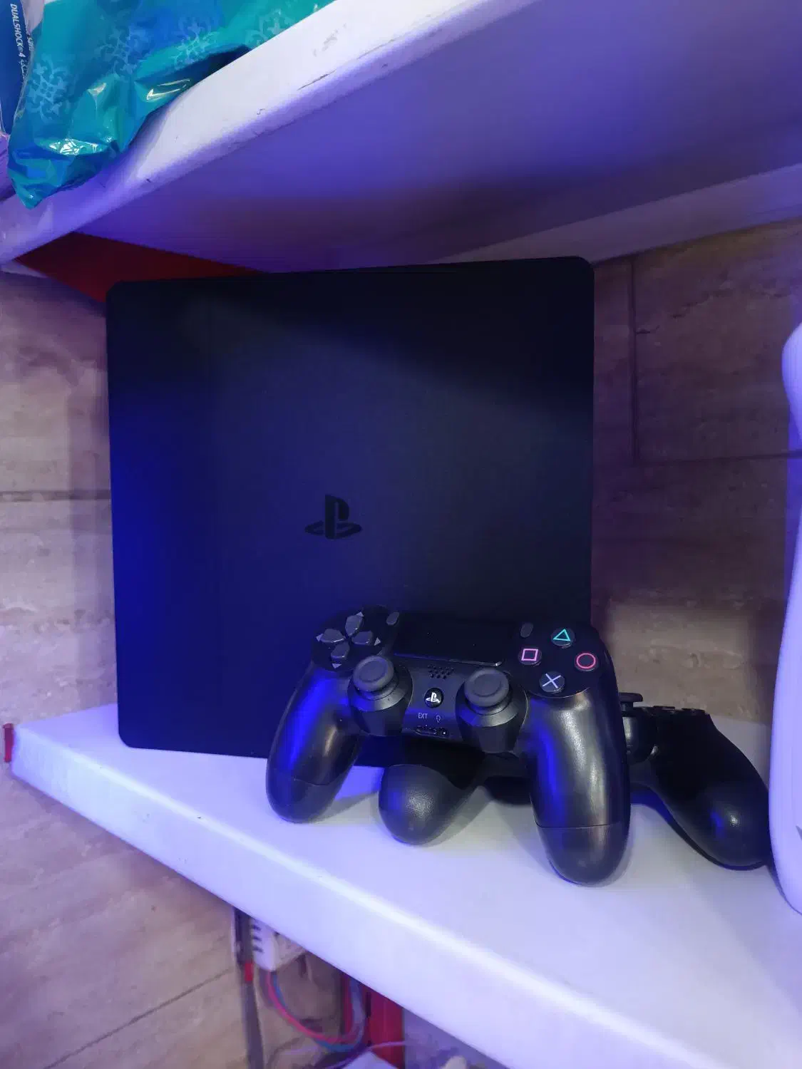 ps4 slim پلی استیشن 4 اسلیم کپی خور ۲ دسته فول|کنسول، بازی ویدئویی و آنلاین|پاکدشت, حصار امیر|دیوار