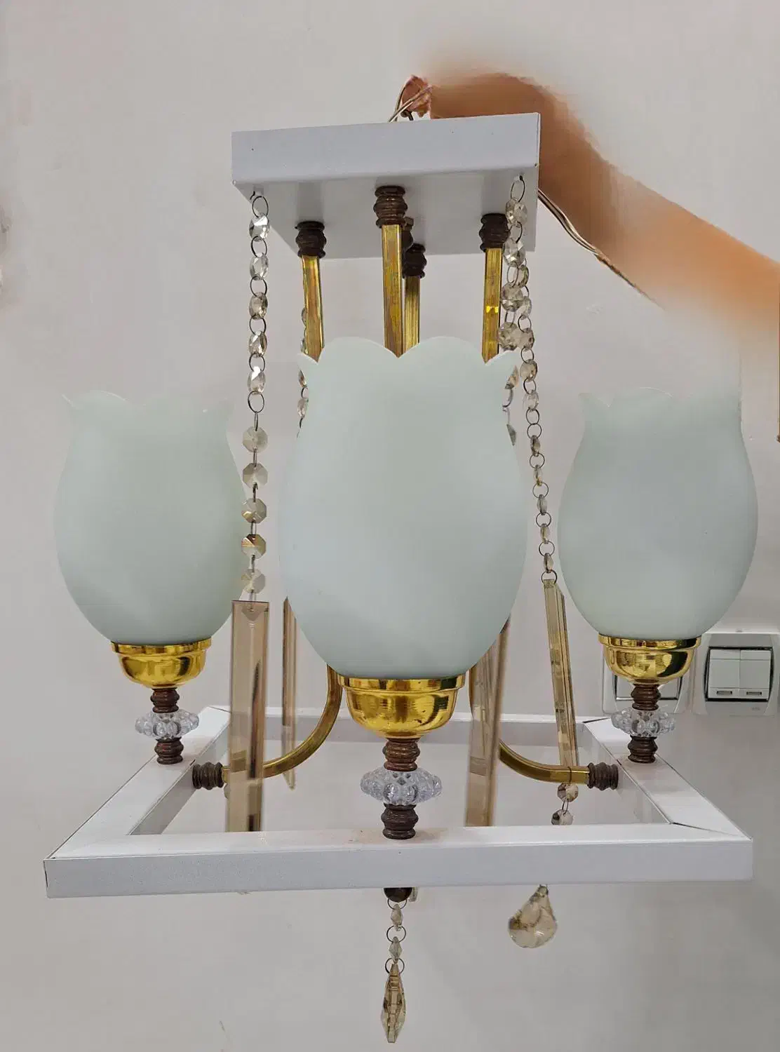 لوستر|لوستر و چراغ آویز|بروجرد, |دیوار