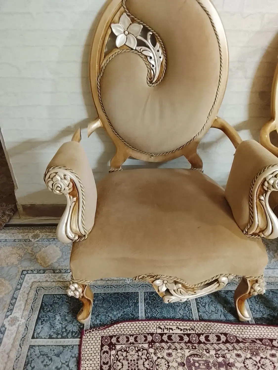 مبل تک نفره|مبلمان خانگی و میز عسلی|کرج, شهرک جهاننما|دیوار