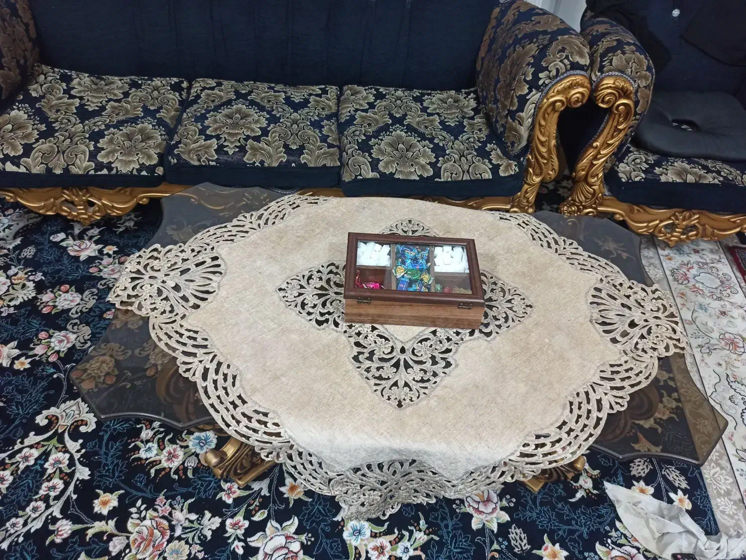 مبلمان سلطنتی|مبلمان خانگی و میز عسلی|کنگاور, |دیوار