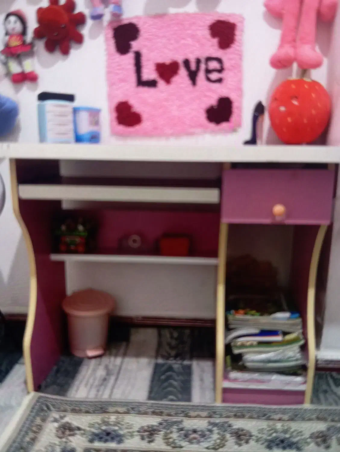 میزتحریر|میز تحریر و کامپیوتر|بهارستان, |دیوار