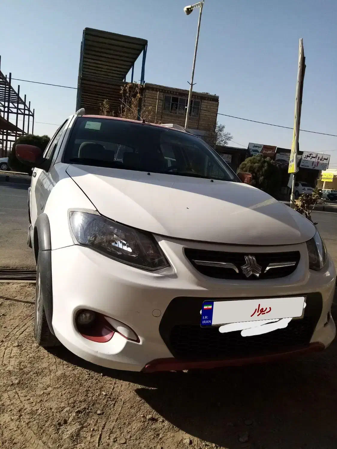 کوییک سفید قرمز در حد صفر|خودرو سواری و وانت|کاشمر, |دیوار