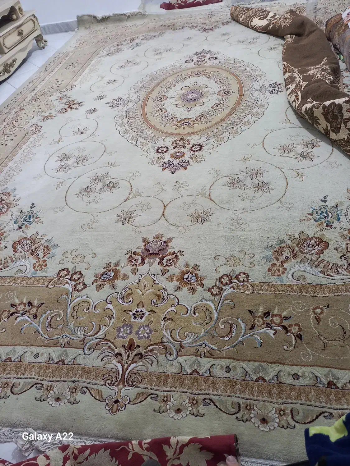 فرش ماشینی نیگین مشهد درحد نو|فرش|تهران, امام زاده عبدالله|دیوار