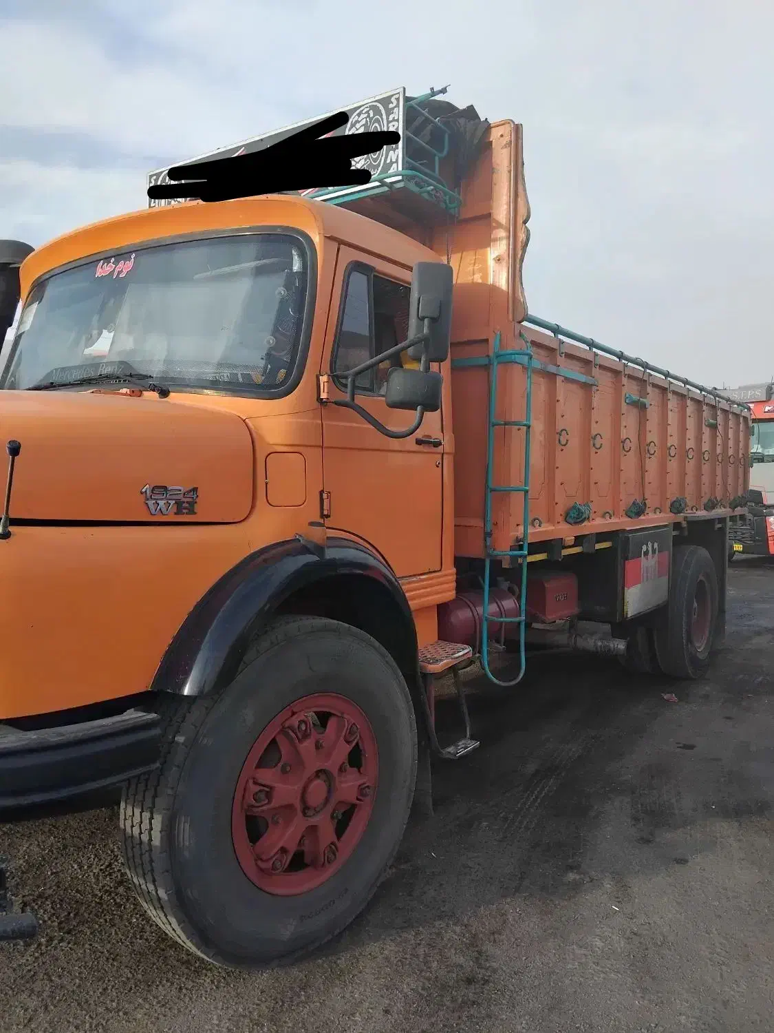 بنز تک باری تک برگ سند ۹۵برج ۱۱پیام پاسخگو نیستم|خودرو سنگین|کرمان, |دیوار