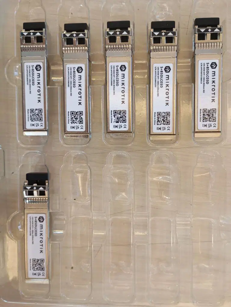 خرید فروش ماژول فیبر نوری QSFP SFP تنوع بالا|مودم و تجهیزات شبکه|تهران, امام خمینی|دیوار