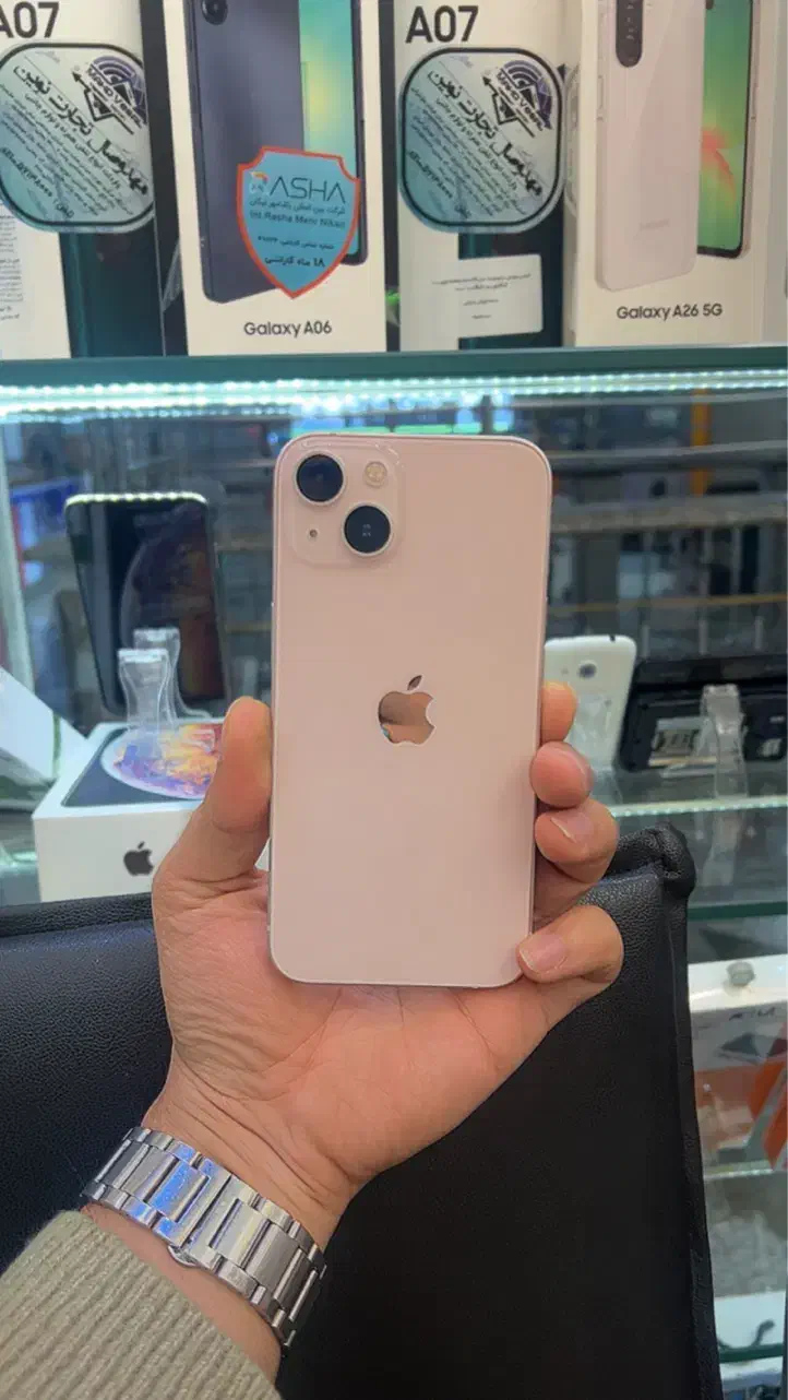 ایفون ۱۳ صورتی ۱۲۸ گیگ|موبایل|تهران, میدان ولیعصر|دیوار