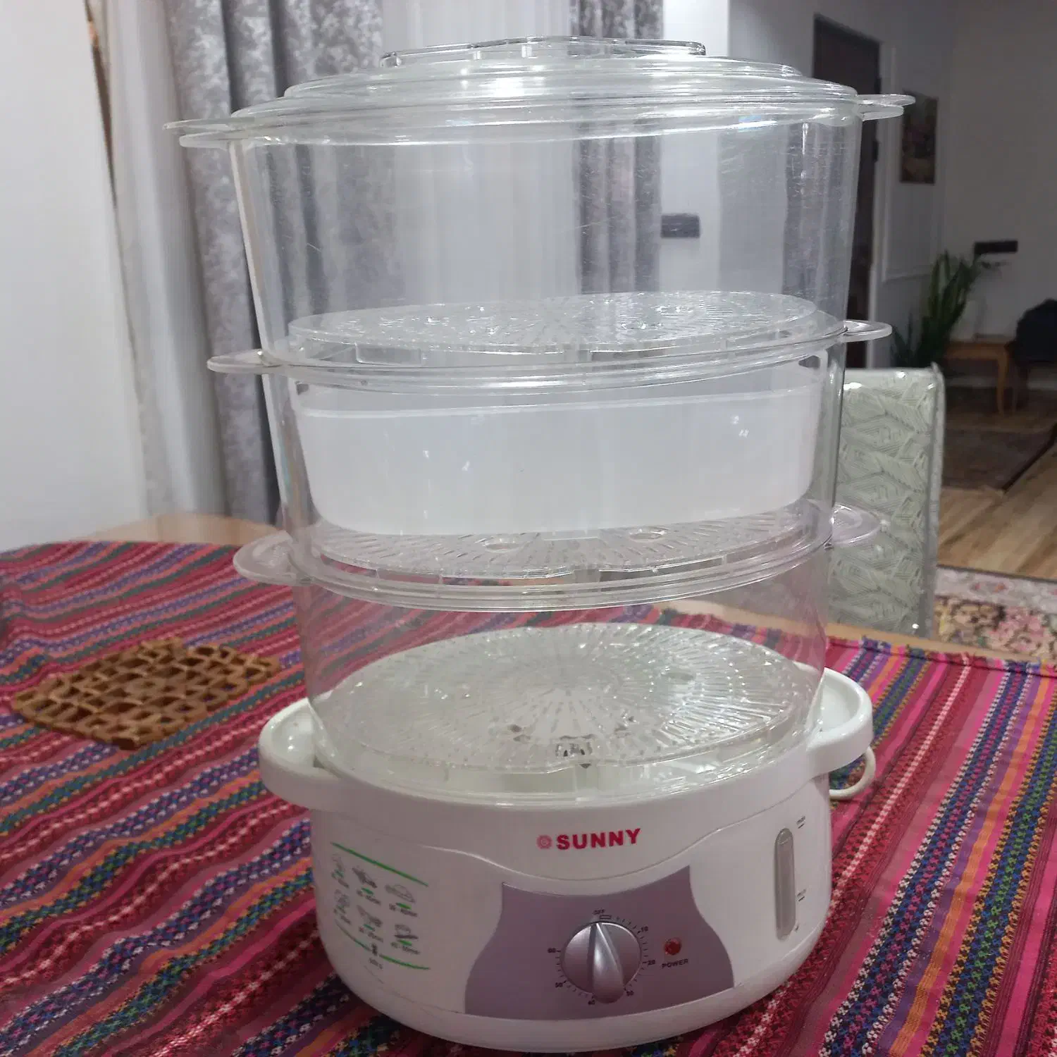 بخارپز سانی مدل sfs700|سایر لوازم برقی|فومن, |دیوار