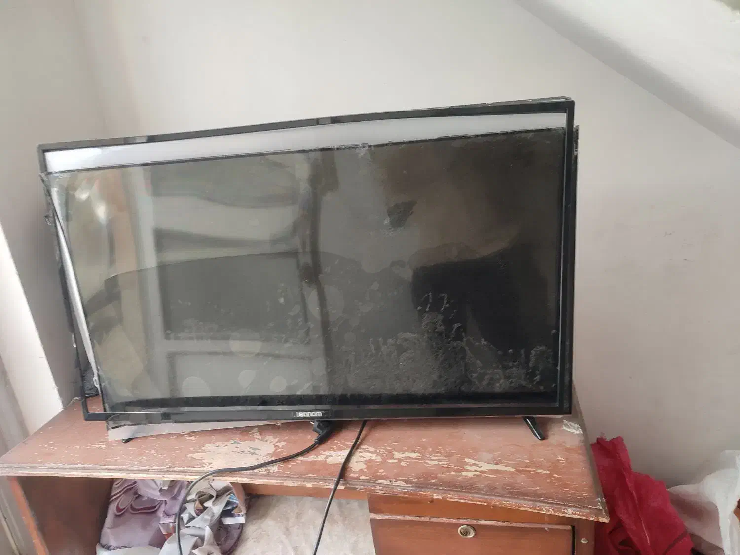 تلویزیون صنام 43اینچ|تلویزیون و پروژکتور|اردبیل, |دیوار