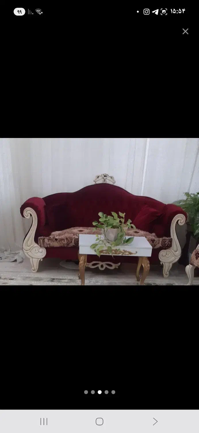 مبل ۸ نفره.تمیز و سالم|مبلمان خانگی و میز عسلی|اصفهان, ارزنان|دیوار