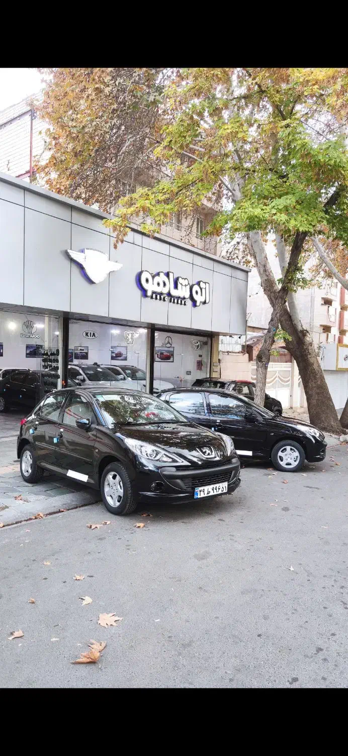 پژو 207 اتومات مشکی صفر اتو شاهو|خودرو سواری و وانت|سنندج, |دیوار