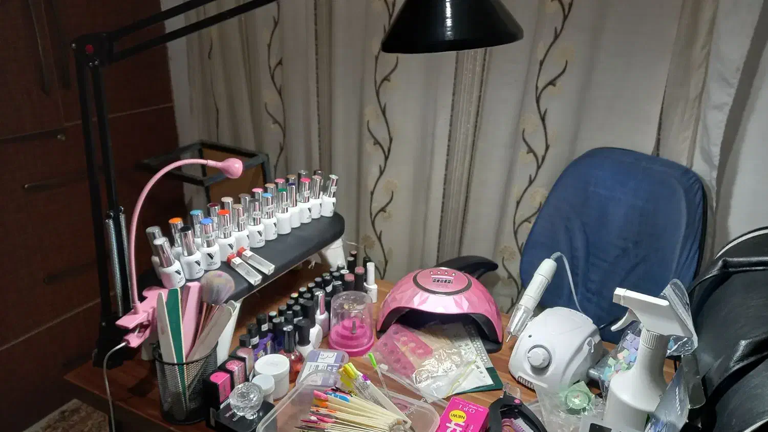 فروش وسایل ناخن کاملا نو|آرایشگاه و سالن‌های زیبایی|هشتگرد, مدرس|دیوار