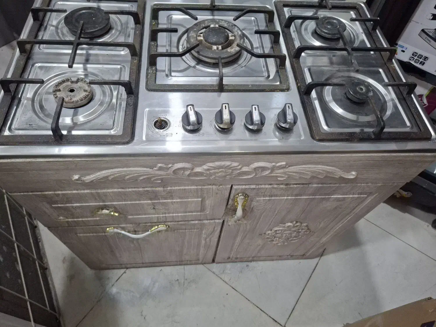 اجاق گاز کمدی ۵شعله|اجاق گاز و لوازم برقی پختوپز|بندرعباس, |دیوار