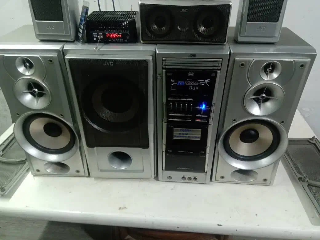 ضبط وباند جی وی سی 7000فلش بلوتوث خور|سیستم صوتی خانگی|اسلامشهر, شهرک واوان|دیوار