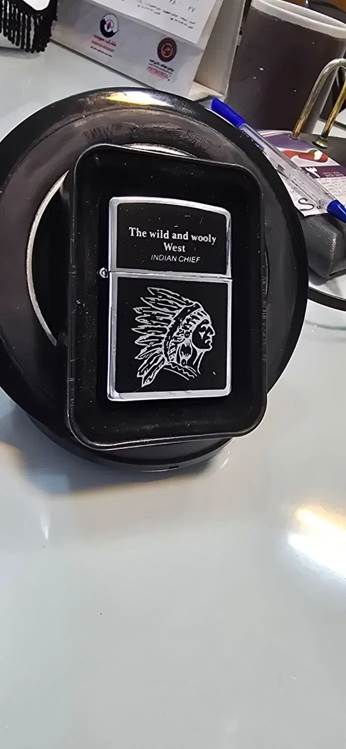 فندک بنزینی قدیمی آکبند|کلکسیون اشیاء عتیقه|بیرجند, |دیوار