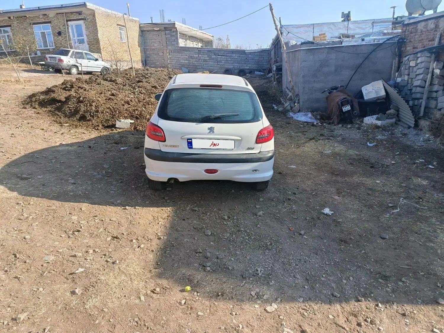 206مدل89|خودرو سواری و وانت|تیکمه داش, |دیوار