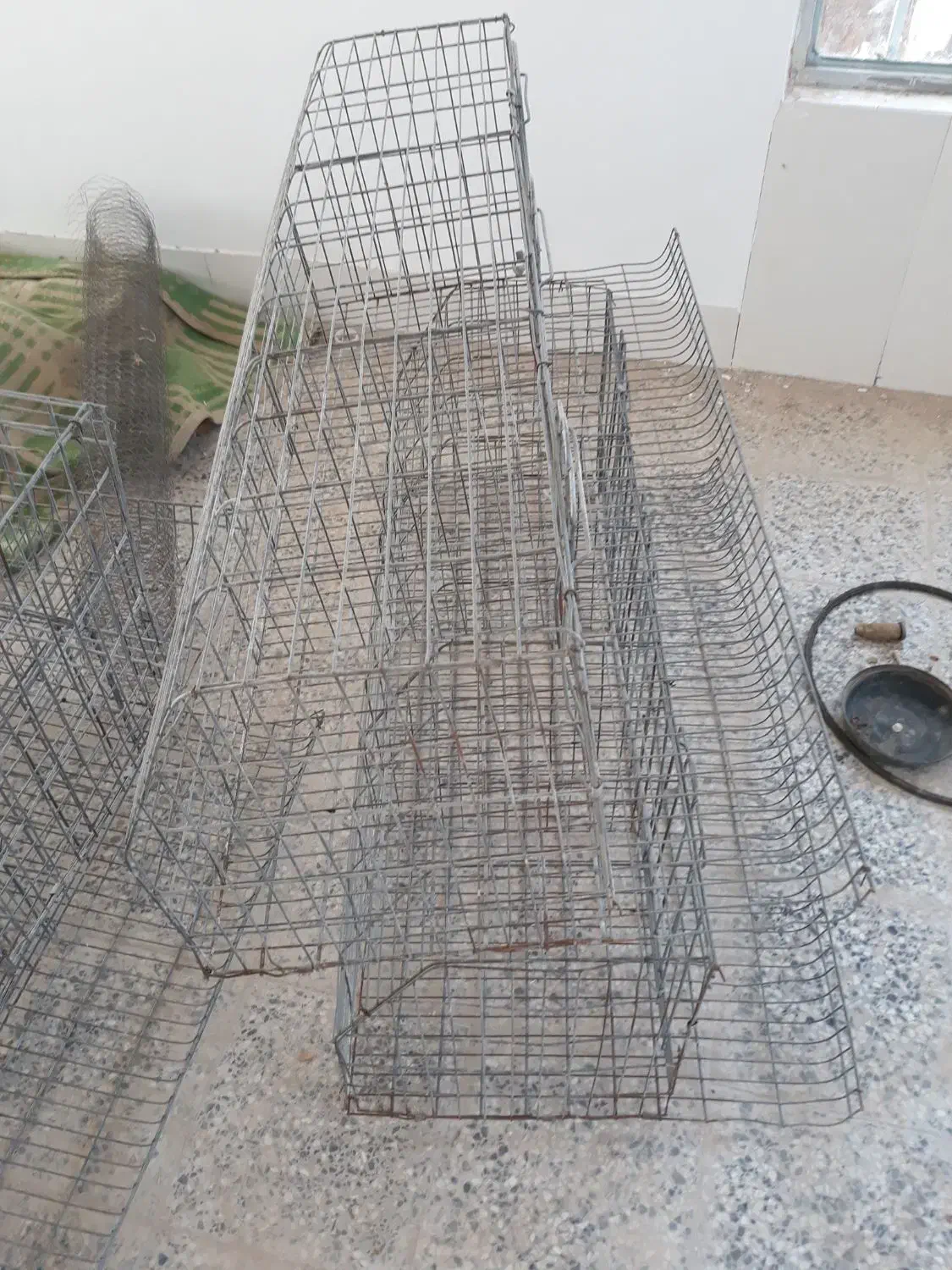 قفس مرغ تخمگذار|حیوانات مزرعه|مبارکه, |دیوار