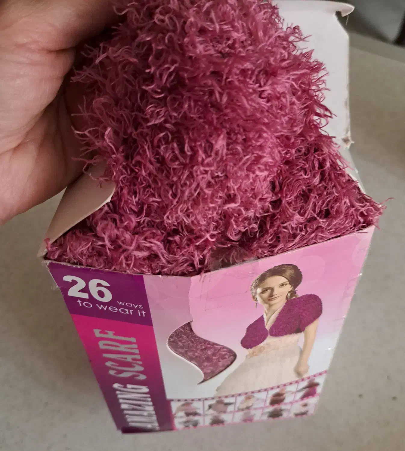 شال همه کاره صورتی|لباس|تهران, سردارجنگل|دیوار