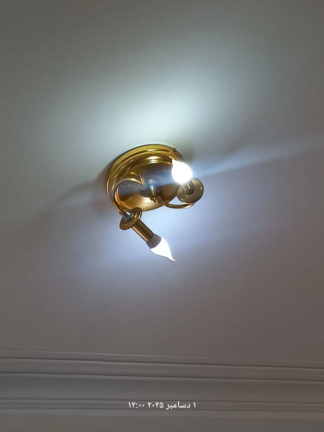 ابکاری طلا بسیار شیک|لوستر و چراغ آویز|اهواز, زیتون کارمندی|دیوار