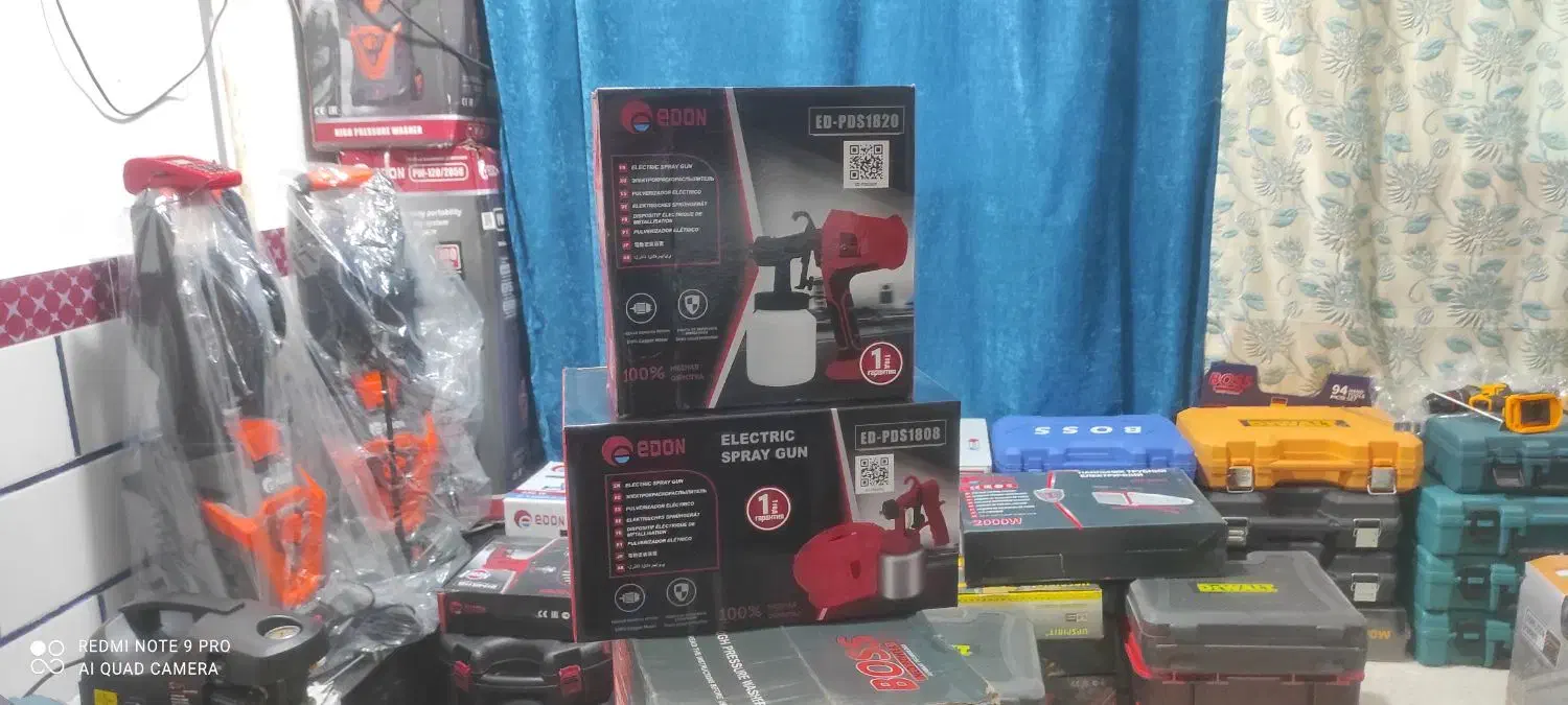 پیستوله رنگ برقی خرطومی ادون اصل وارداتی|ابزارآلات|اهواز, پردیس دو|دیوار