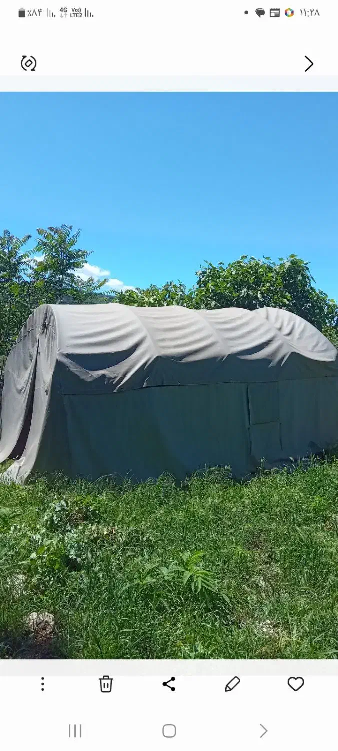 فروش چادر ۳در۵متر|کوهنوردی و کمپینگ|گنبد کاووس, |دیوار