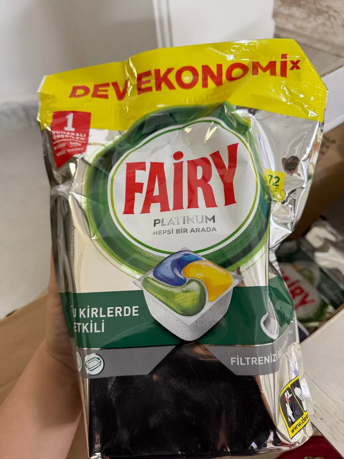 قرص ظرفشویی فیری ۷۲ عددی|مواد شوینده و دستمال کاغذی|آمل, |دیوار