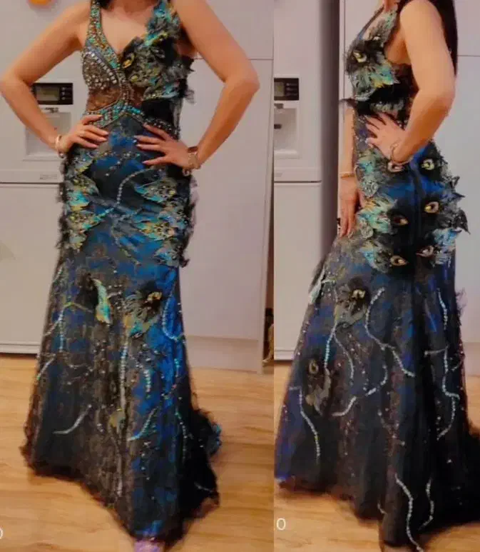 لباس مجلسی مدل پرطاووس|لباس|سهند, |دیوار