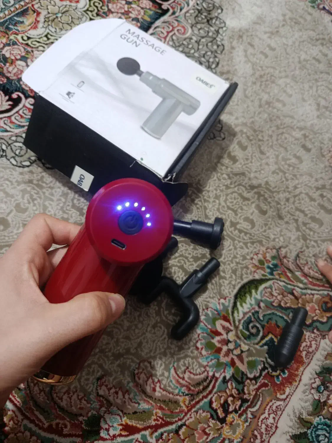 ماساژور کاملا سالم و نو|تجهیزات ورزشی|پرند, فاز ۶|دیوار