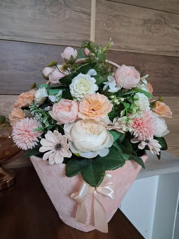 سبد گل مصنوعی|گل مصنوعی|اراک, |دیوار