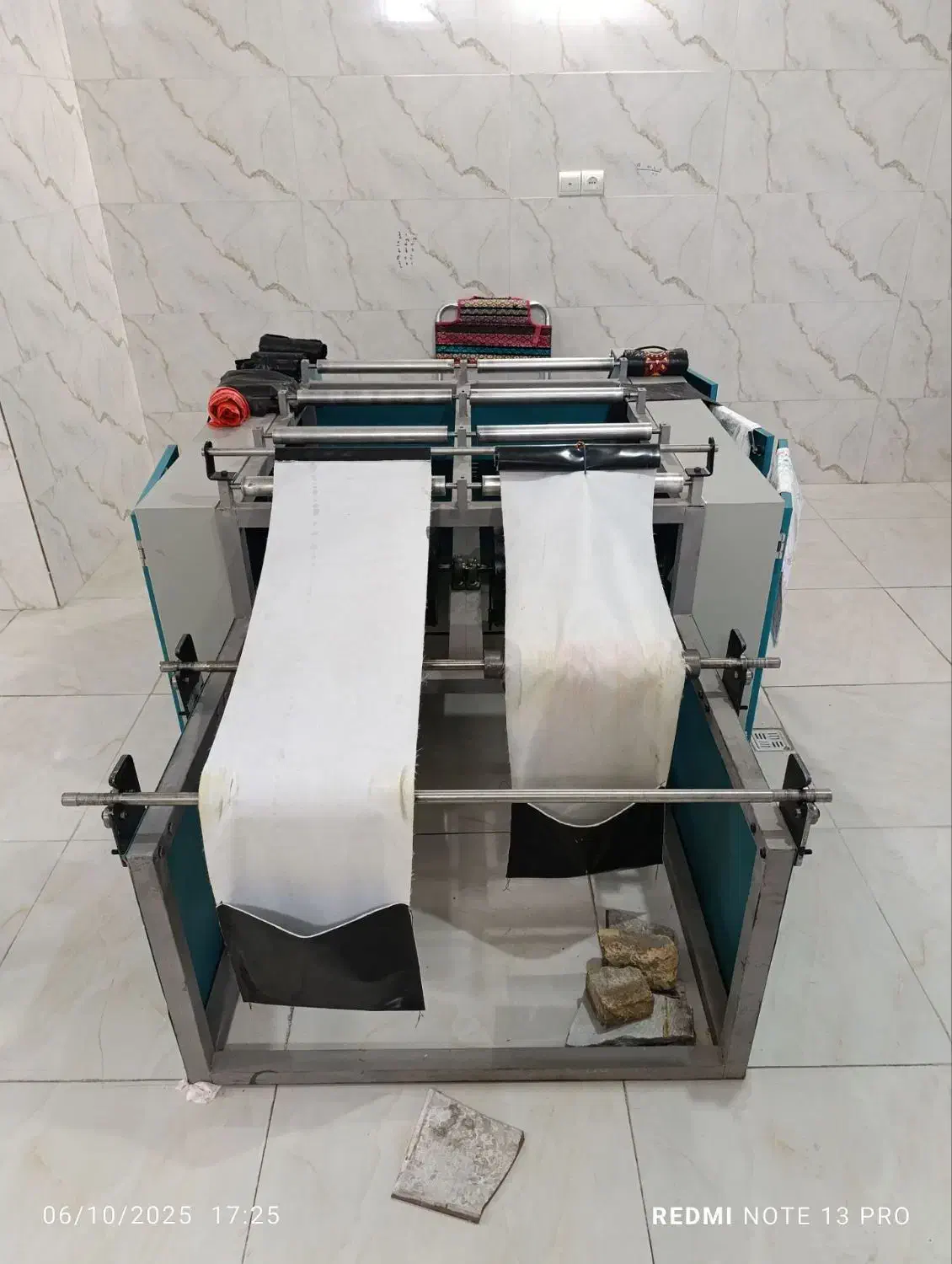 دستگاه رول کن سفره و پر کن دستمال کاغذی|ماشینآلات صنعتی|پاکدشت, پاکدشت (مامازند)|دیوار