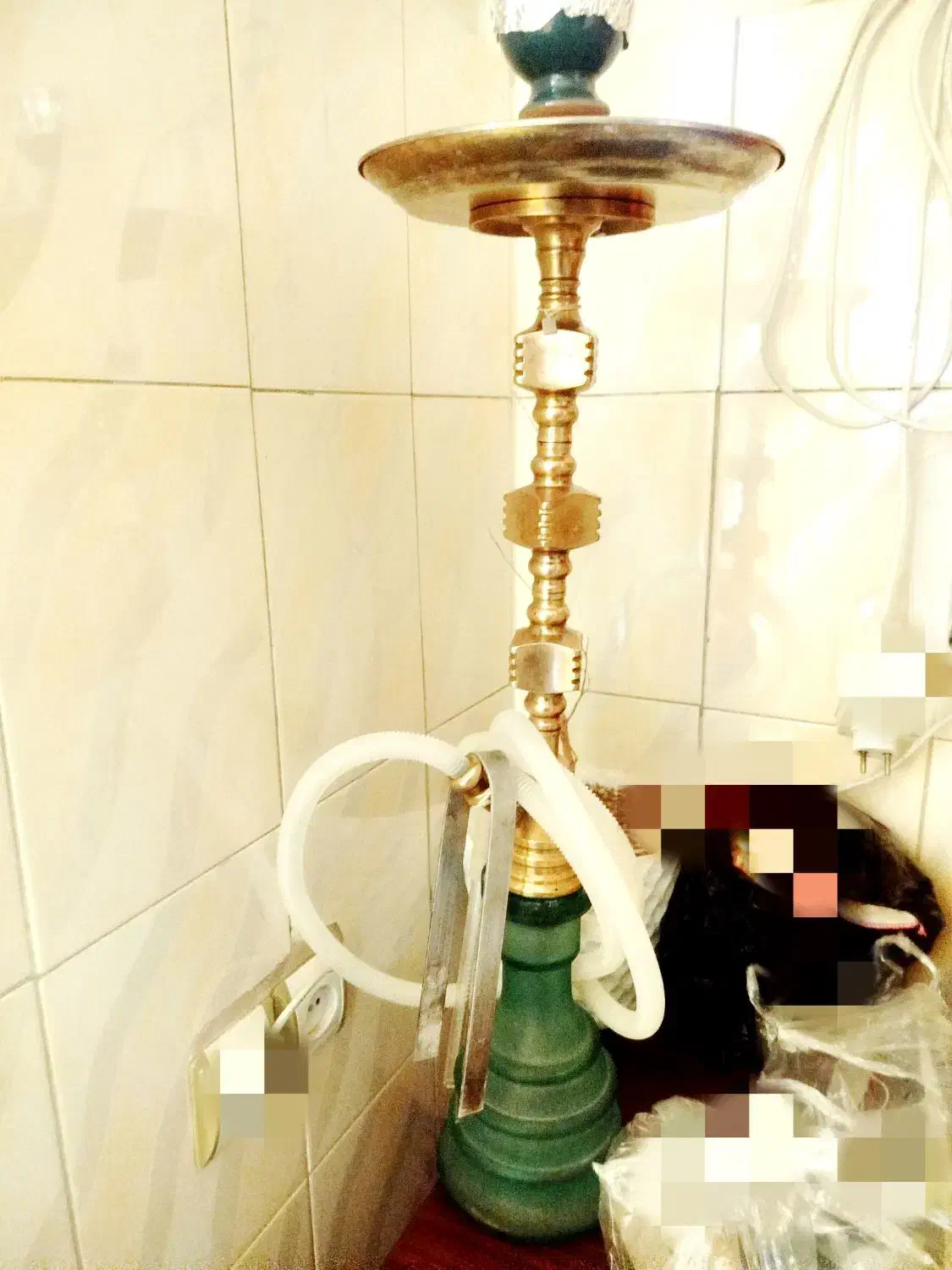 قلیان برنجی  به شرط|کلکسیون و سرگرمی|پاکدشت, پاکدشت (مامازند)|دیوار