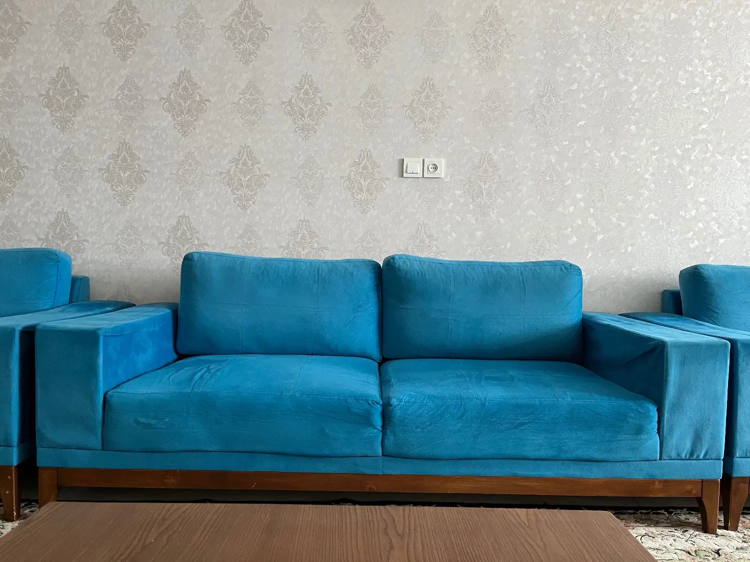 مبل راحتی ۷ نفره با کلاف خیلی محکم|مبلمان خانگی و میز عسلی|مشهد, فرهنگ|دیوار