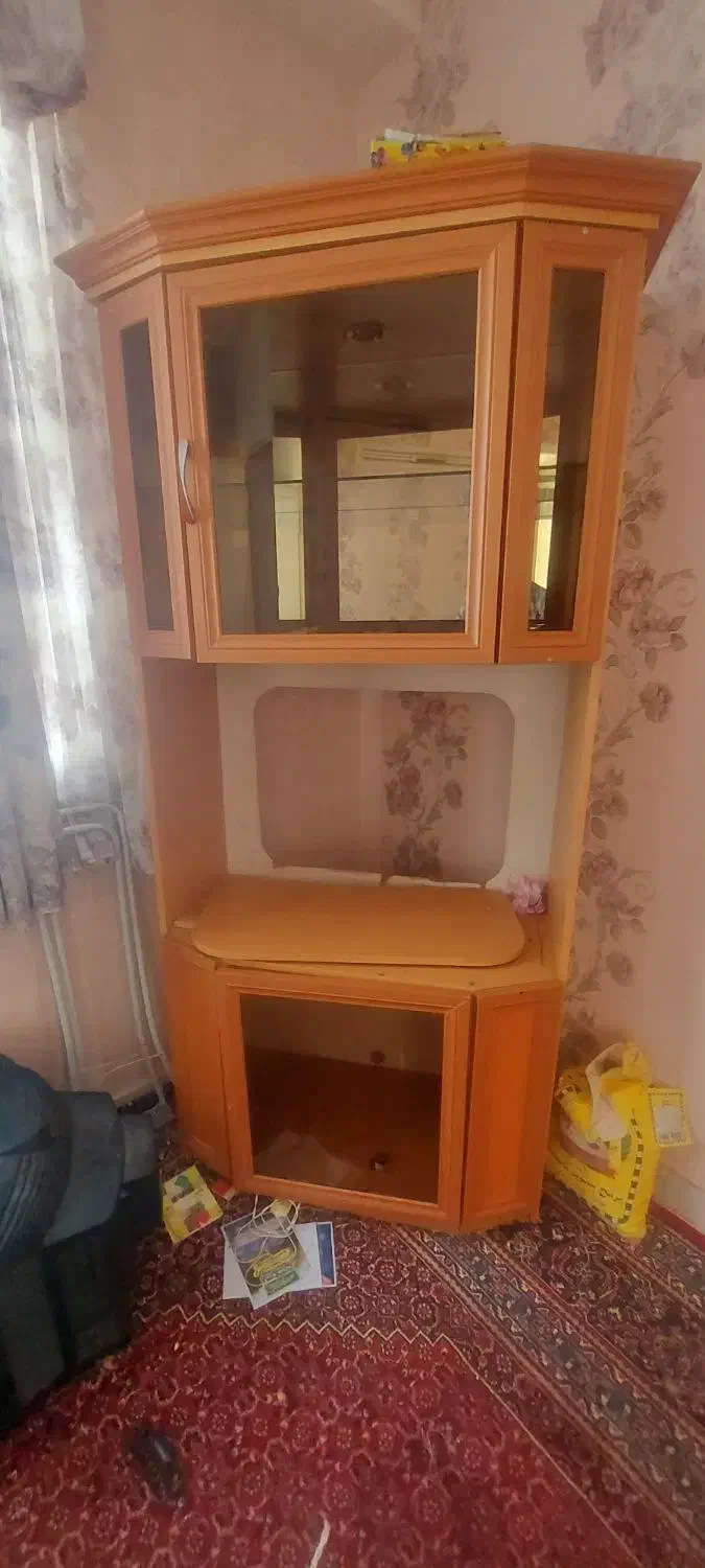 کمد چوبی|جاکفشی، کمد، دراور|زنجان, |دیوار