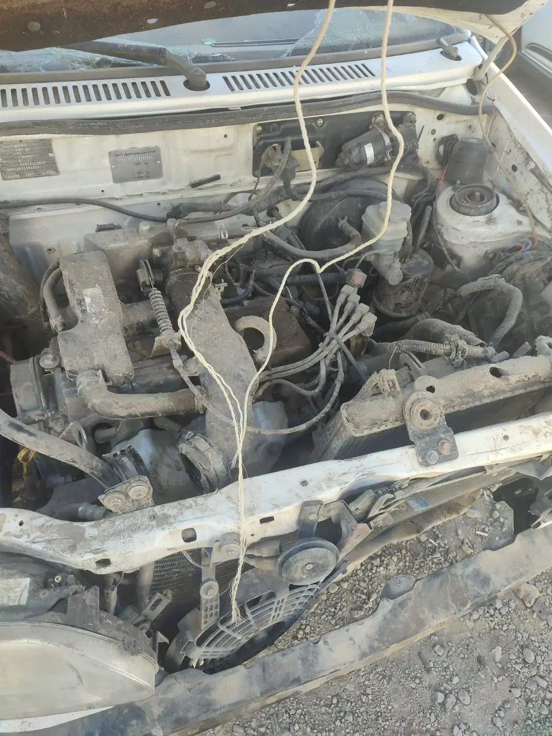 پراید 91 تصادفی موتوری سالم ای بی اس|خودرو سواری و وانت|کامیاران, |دیوار