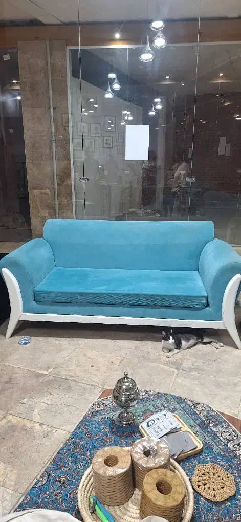 فروش مبل 7نفره با ست‌ میز عسلی 4 تیکه|مبلمان خانگی و میز عسلی|گنبد کاووس, |دیوار