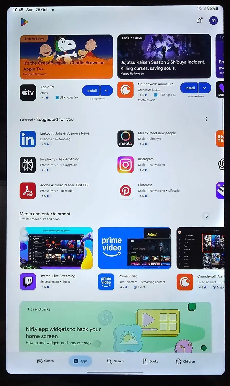 تبلت سامسونگ 10.4 اینچ - Samsung A7|تبلت|تهران, تسلیحات|دیوار