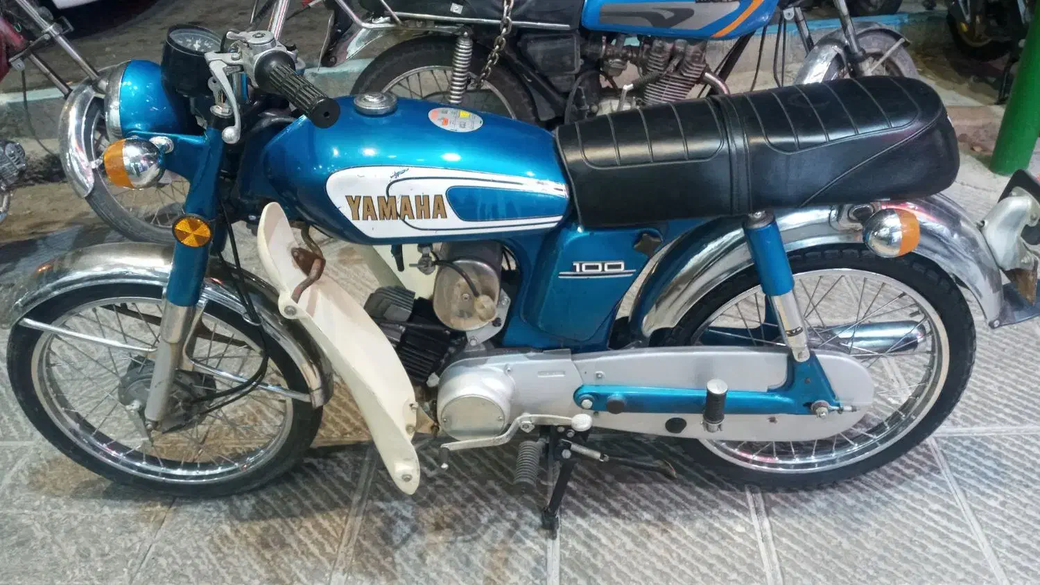 یاماها ۱۰۰خارجی درجه یک|موتورسیکلت|اصفهان, شمس آباد|دیوار