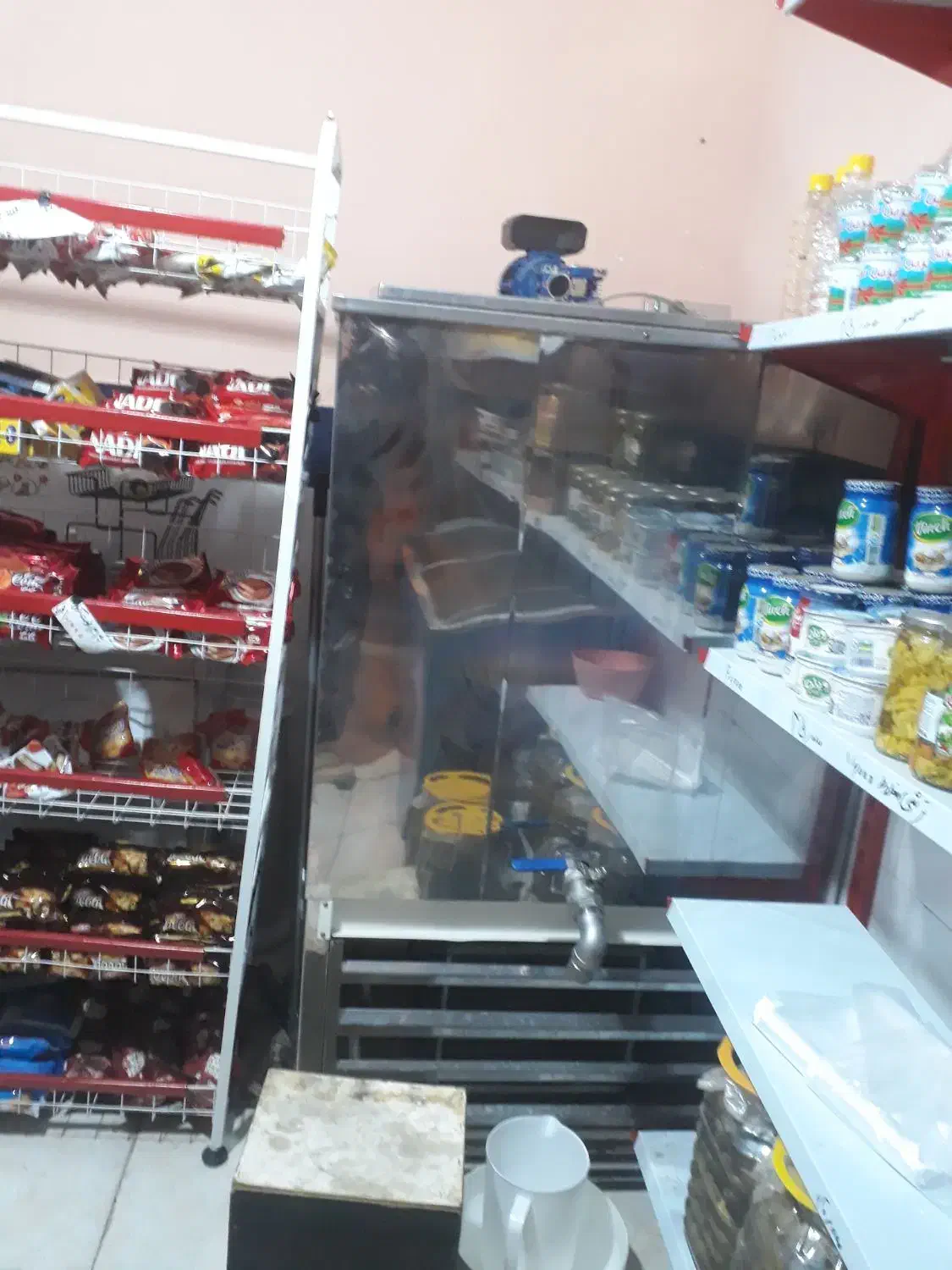 شیرسردکن ۵۰۰لیتری و ترازو زیر قیمت|فروشگاه و مغازه|ابهر, |دیوار