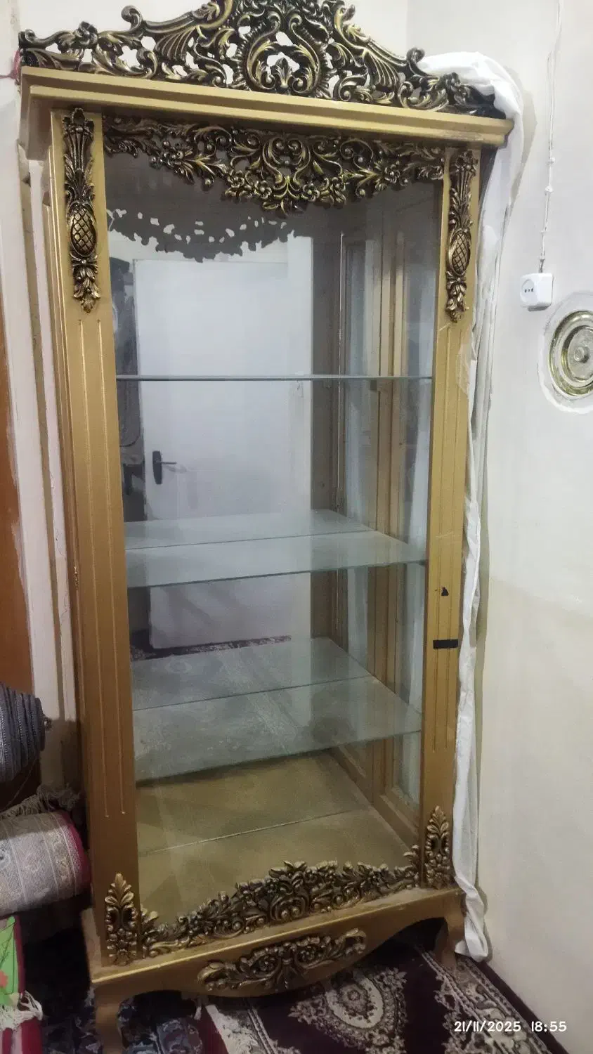 گنجه|بوفه، ویترین، کنسول|قهستان, |دیوار