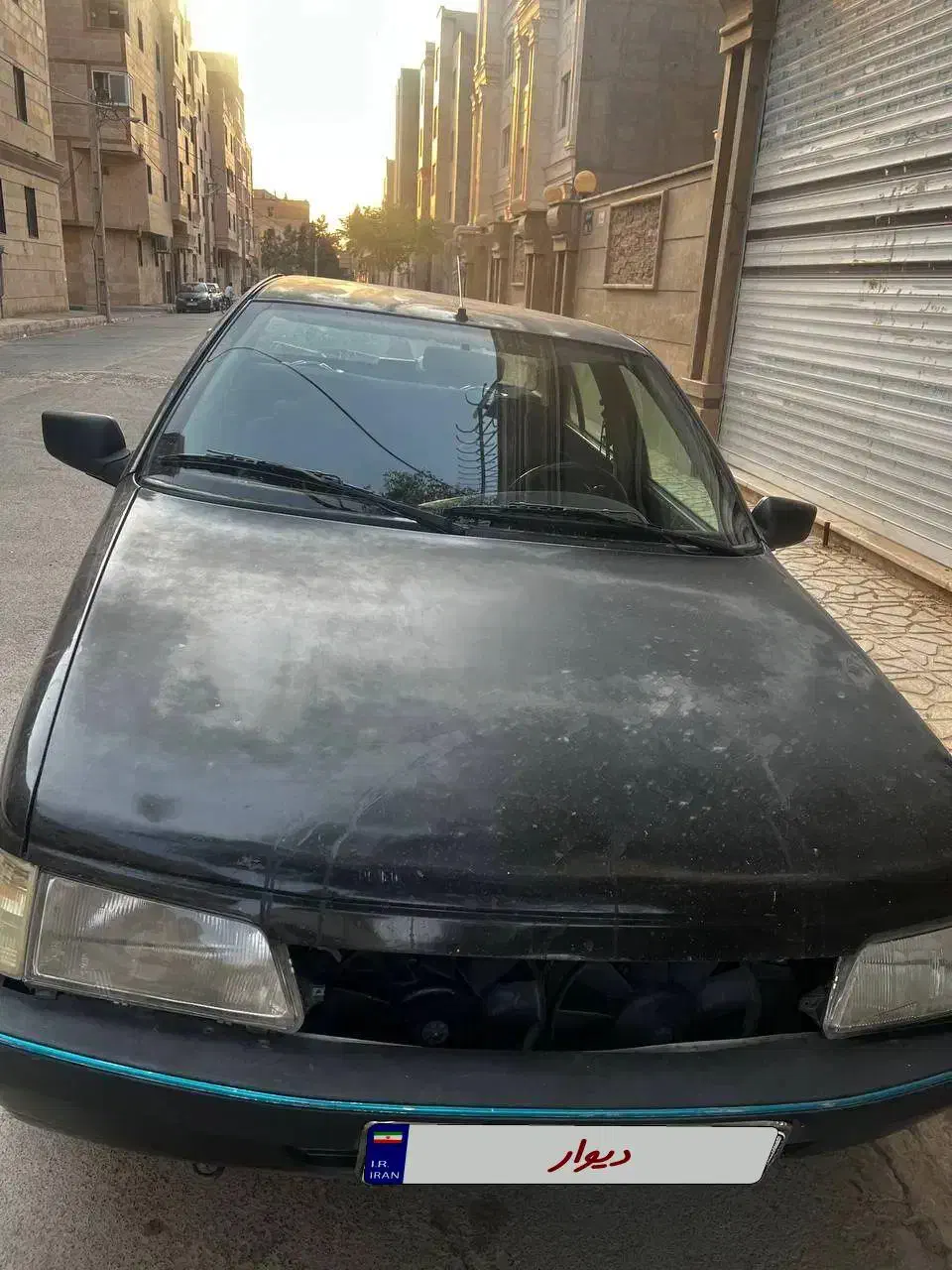پژو ۴۰۵جی ال ایکس رنگ مشکی متالیک مدل ۱۳۸۰|خودرو سواری و وانت|پیشوا, |دیوار